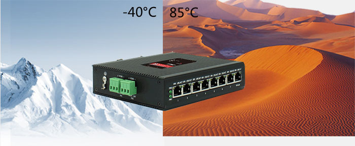 BM-IES08 Industrial Ethernet Switch